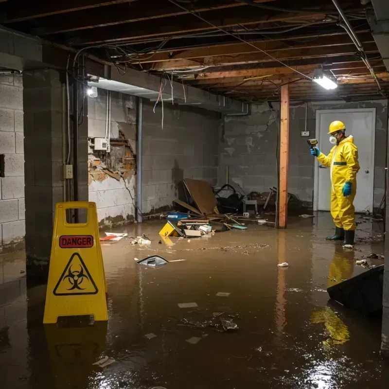 Flooded Basement Electrical Hazard in Gunnison County, CO Property